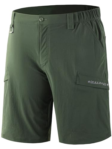 Mr.Stream Sommer Bermuda Kurze Hosen Herren Gym Shorts Sporthose kurz Quickdry Sweatshorts 3202 Green EU 3XL/US 2XL von Mr.Stream