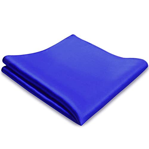 Mr.Van 100% Seide Einstecktuch für Herren, Elegant, Marineblau, Weich, 35 * 35 cm, 16,5 Momme Seideneinstecktuch Einfarbig Uni von Mr.Van