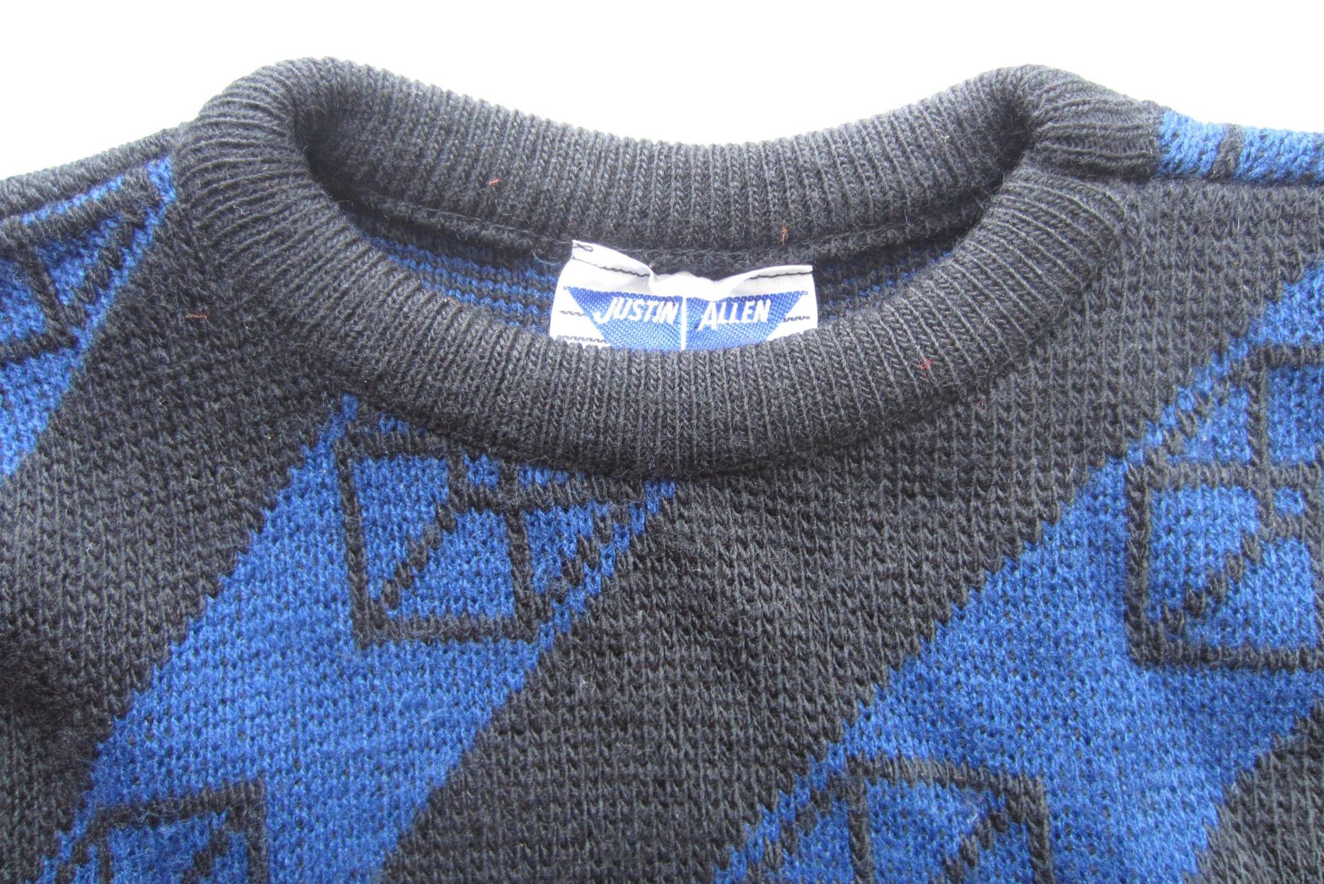Vintage Justin Allen Pullover Circa Aus Den 80Ern von MrBillsHaberdashery