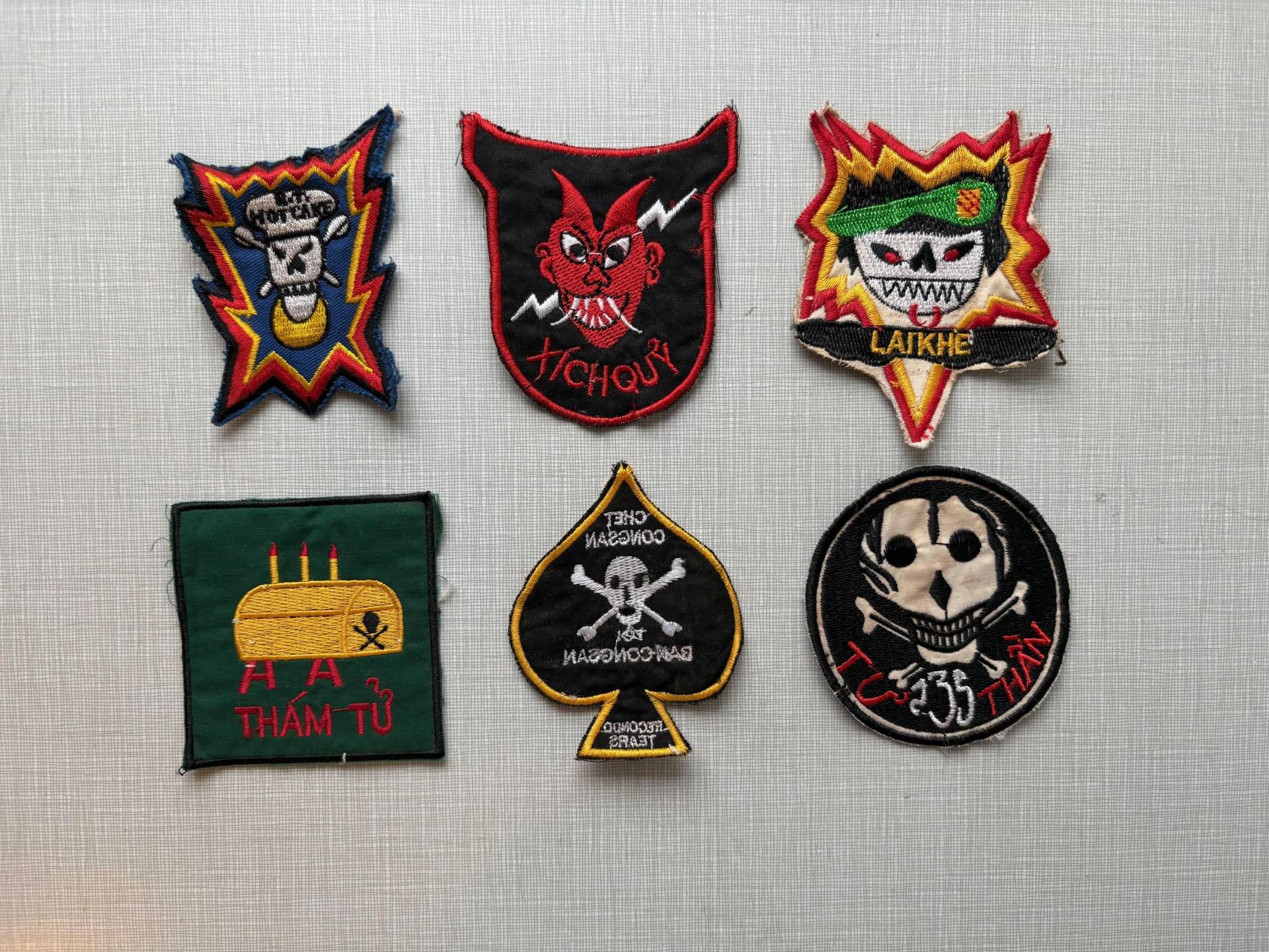 Vintage Vietnam Krieg Aufnäher Circa 60Er Jahre | Preis Pro Aufnäher von MrBillsHaberdashery