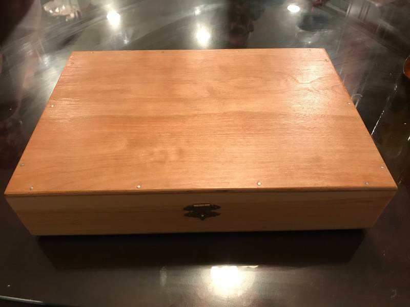 Schatten-Holzkiste Schatten-Holzkiste von MrBsWoodenCreations