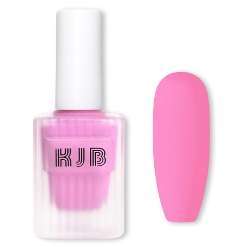 Matte Nagellack - Rosa Schnelltrocknend & Langanhaltend ungiftige Regulärer Nagellacke, Hochwertig Matt Effect Farblack, Nail Polish für Anfänger DIY Nail Art, Maniküre ohne UV Licht (Pink) von MrCuvaryas