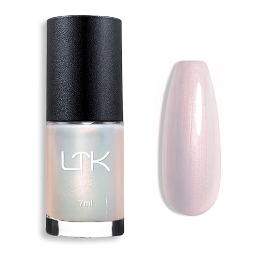 Weiße Perle Nagellack Schnelltrocknend - Wasserbasierter Langanhaltender Nagellack Ungiftig, Glänzender Nail Polish mit Cremigem Finish für DIY Maniküre zu Hause oder als Geschenk (Perlmuttweiß) von MrCuvaryas