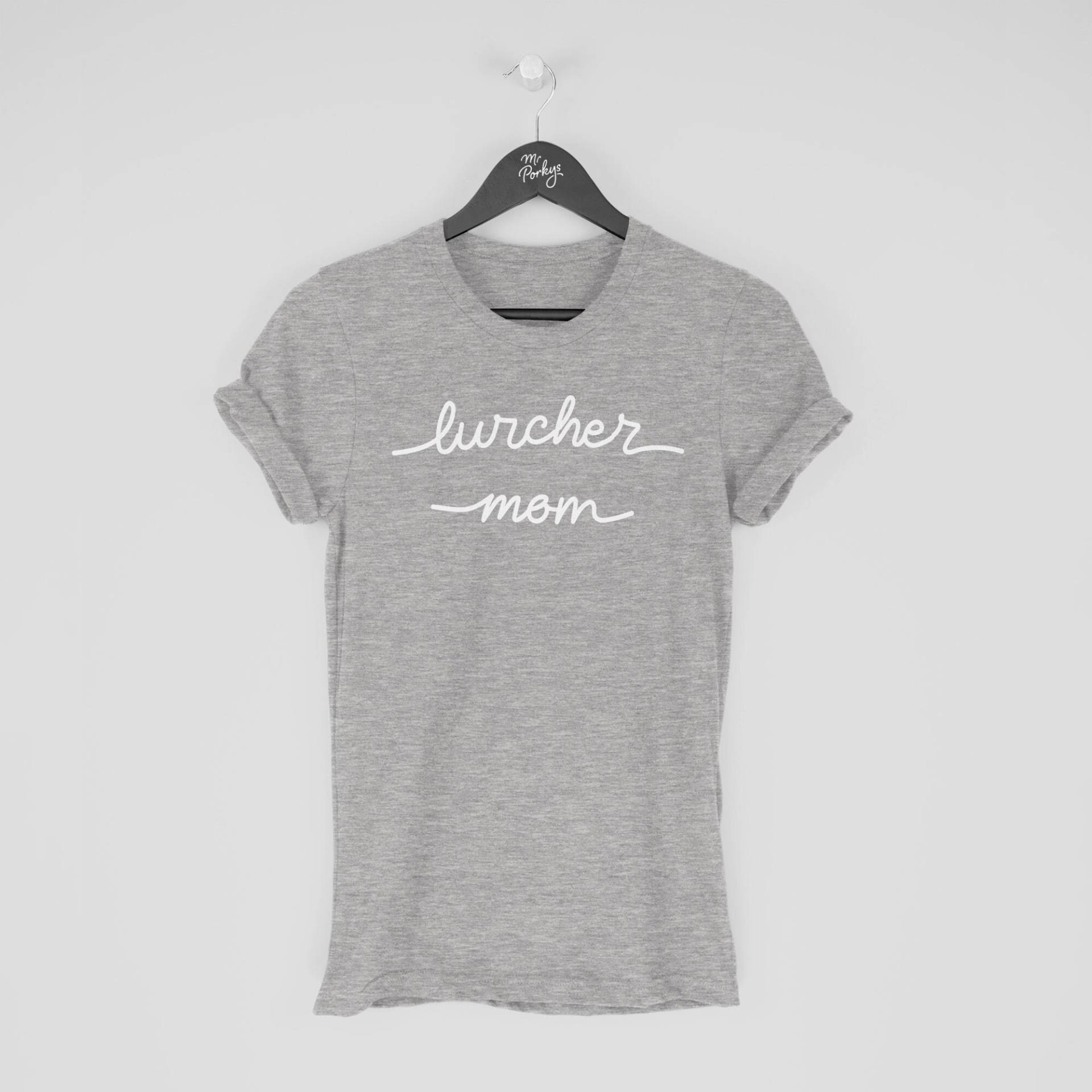 Lurcher T-Shirt, Mom Shirt, Geschenk Für Besitzer von MrPorkysGiftShop
