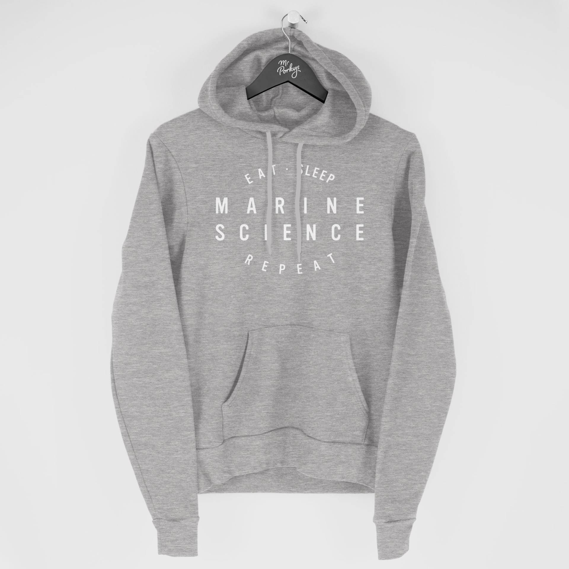 Marine Wissenschaft Hoodie, Geschenk, Eat Sleep Science von MrPorkysGiftShop