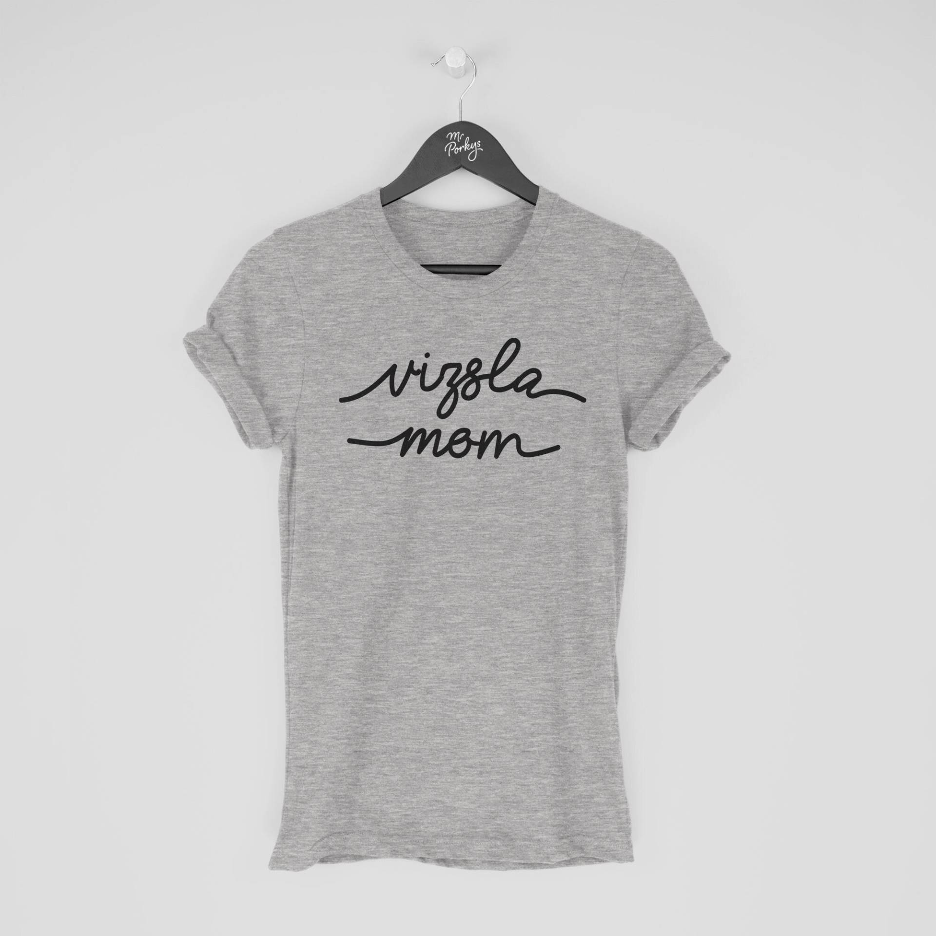 Vizsla T-Shirt, Mom Shirt, Geschenk Für Besitzer von MrPorkysGiftShop