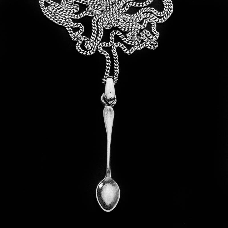 Handgefertigter Anhänger Aus Sterlingsilber - Miniatur-Utensil von MrSmithJewelry
