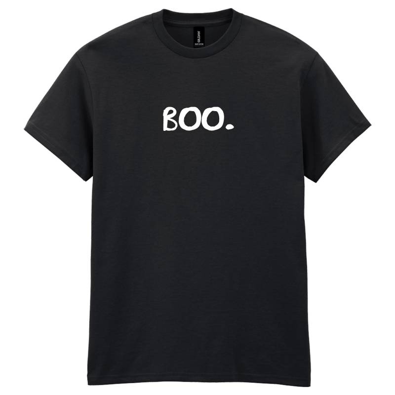 Herren Little Boo Halloween Tshirt Unisex T-Shirt von MrTsShirts