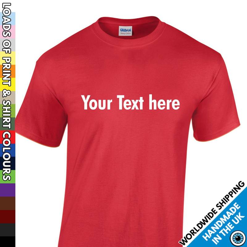 Kinder Benutzerdefinierte Text Gedrucktes T-Shirt - Jeder Name Oder Tshirt Personalisiert/Personalisierte Jungen Mädchen Party Geschenk Vorhanden von MrTsShirts