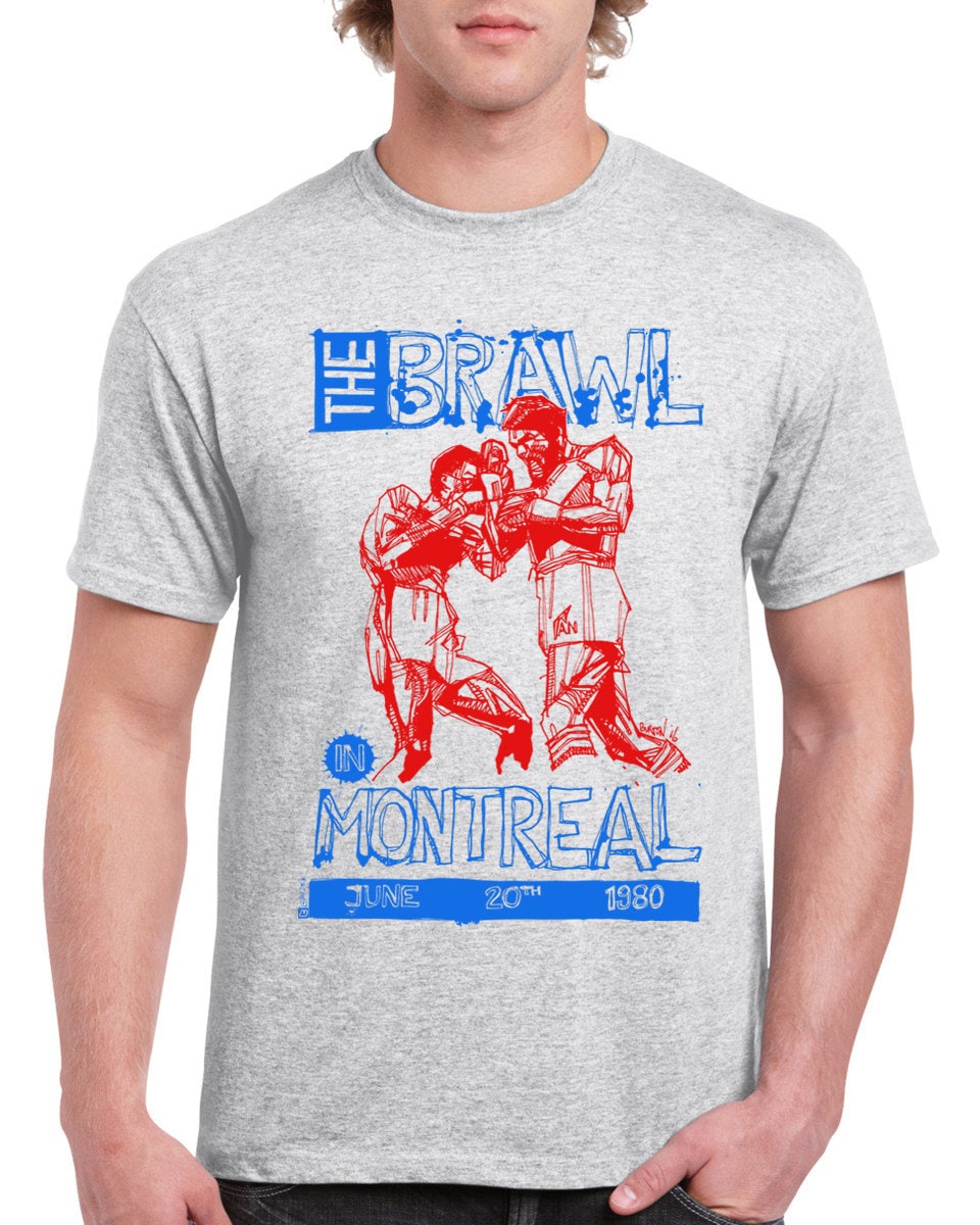 Duran Vs Leonard - Schlägerei in Montreal T-Shirt Duran Vs Leonard - Schlägerei in Montreal T-Shirt von MrYib