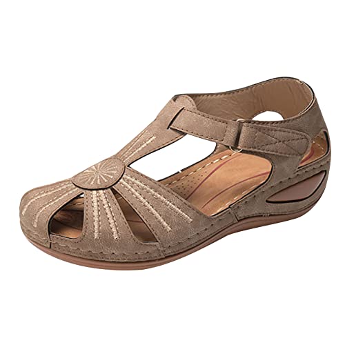 Mrat Cloudsteppers Sandalen für Damen, 1 Khaki, 39.5 EU von Mrat