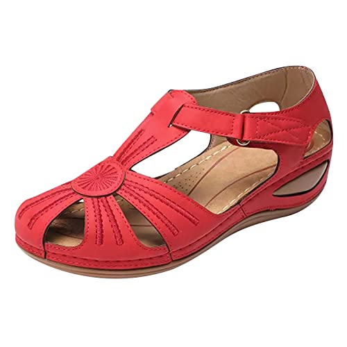 Mrat Cloudsteppers Sandalen für Damen, 1 rot, 39.5 EU von Mrat