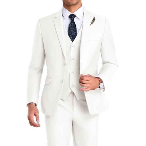 High-End Suits Herren Classic, Elfenbein, XL von Mrbuerly