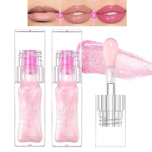 Mrettick 3PCS Lip Liner, Peel Off Lip Liner Tattoo, Peel Off Lippenstift, lang anhaltender Lippenfleck Peel Off, 3Packs Hydrating Lip Oil Temperature Color Changing Lip Oil Plumping Lip Gloss (#3, M) von Mrettick