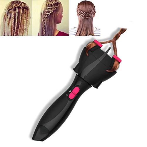 Elektrische Haarflechtmaschine Haarflechtmaschine Automatische Twist Braider Strickvorrichtung Maschine Haarflechtwerkzeuge Tragbare Haar Twister Maschine Gerät für Frauen Mädchen von Mrisata