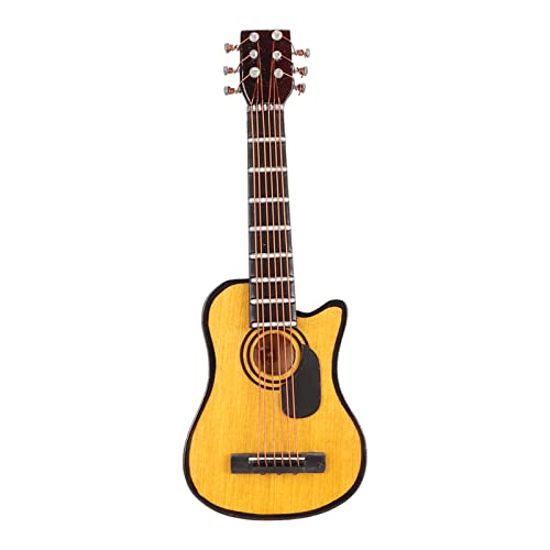 Mrisata Gitarren-Brosche, Gitarren-Anstecknadel, Gitarren-Brosche, Lebensechte, Modische Harz-Miniatur-Musikinstrument-Anstecknadel für Musik-Absolventen-Liebhaber von Mrisata
