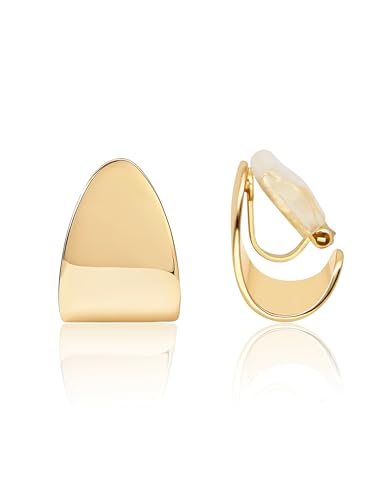 Mrltau 14K Clip Ohrringe Damen, Klipp Ohrringe, Gold Ohrclips Damen Ohne Ohrlöcher, Gold Ohrringe Damen, Statement Ohrringe Gold, Ohrringe Wasserfest Gold Mrltau 14K Clip Ohrringe Damen, Klipp Ohrringe, Gold Ohrclips Damen Ohne Ohrlöcher, Gold Ohrringe Damen, Statement Ohrringe Gold, Ohrringe Wasserfest Gold von Mrltau