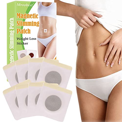 Slimming Patches(30Pcs), Fettverbrennung Slim Patch, Tighten Slimming Atches, Anti Cellulite & Fat Burning Quick Slimming Patch für Bierbauch, Bauchfett Taille, Eimer Taille von Mroobest