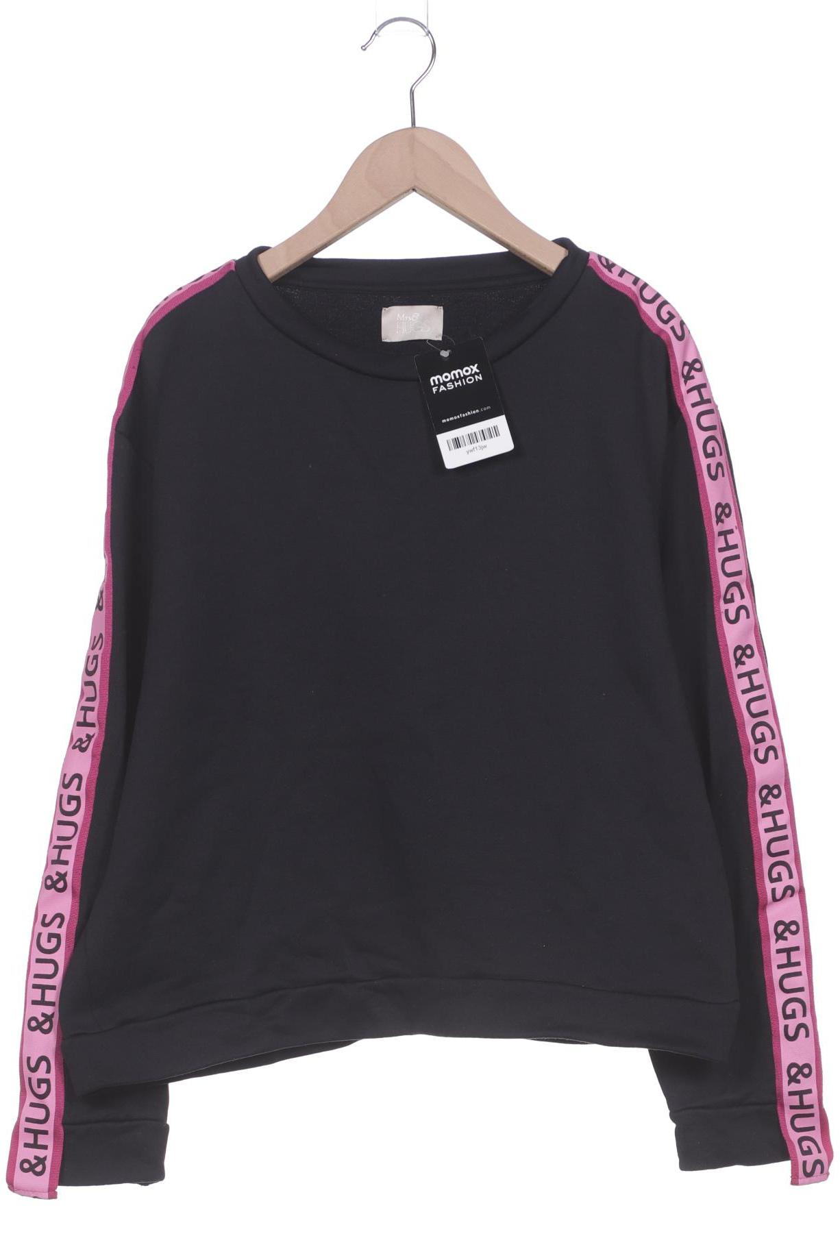 Mrs HUGS Damen Sweatshirt, schwarz von Mrs HUGS