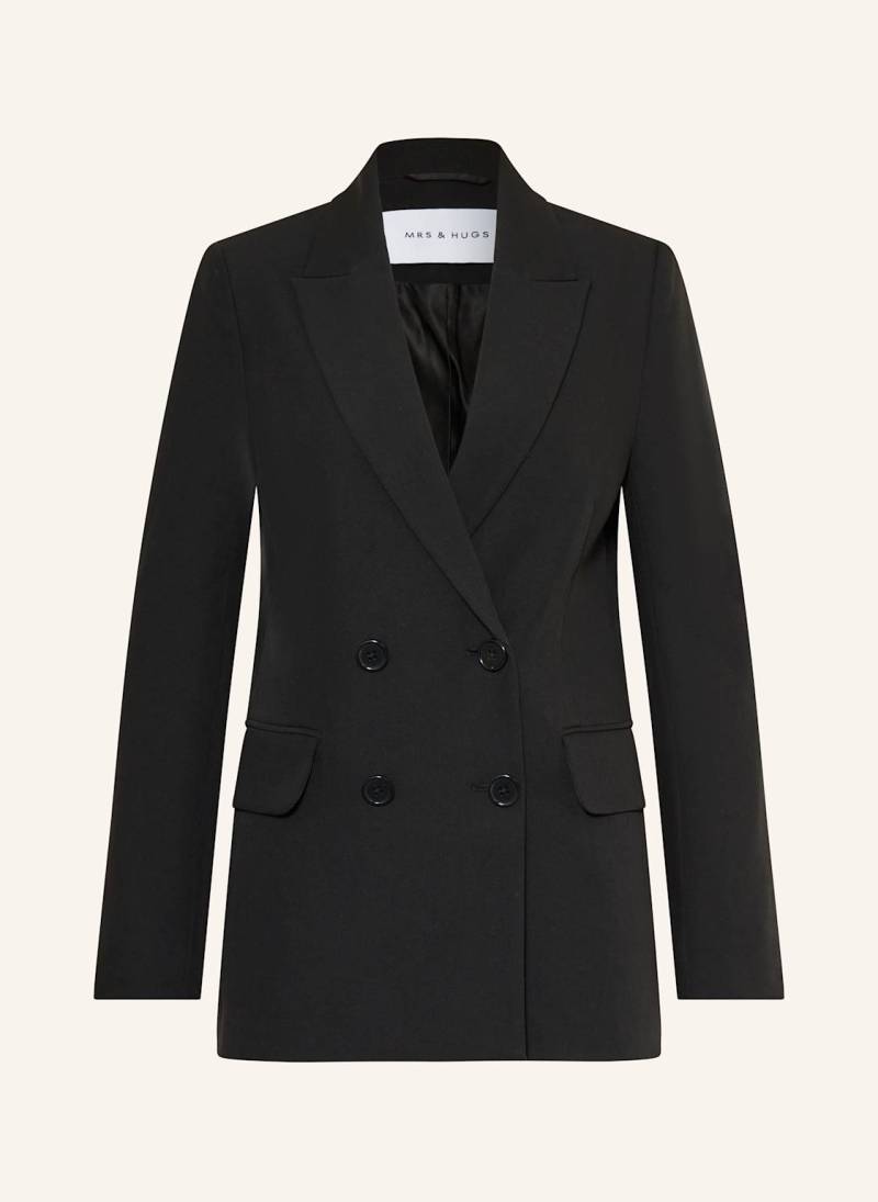 Mrs & Hugs Blazer schwarz von Mrs & HUGS