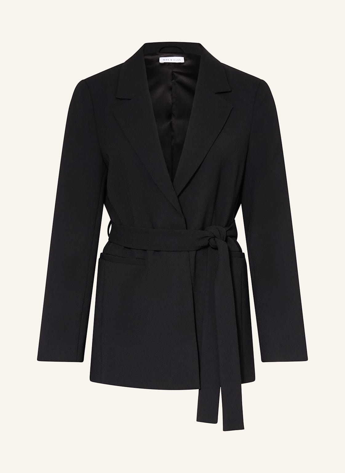 Mrs & Hugs Blazer schwarz von Mrs & HUGS