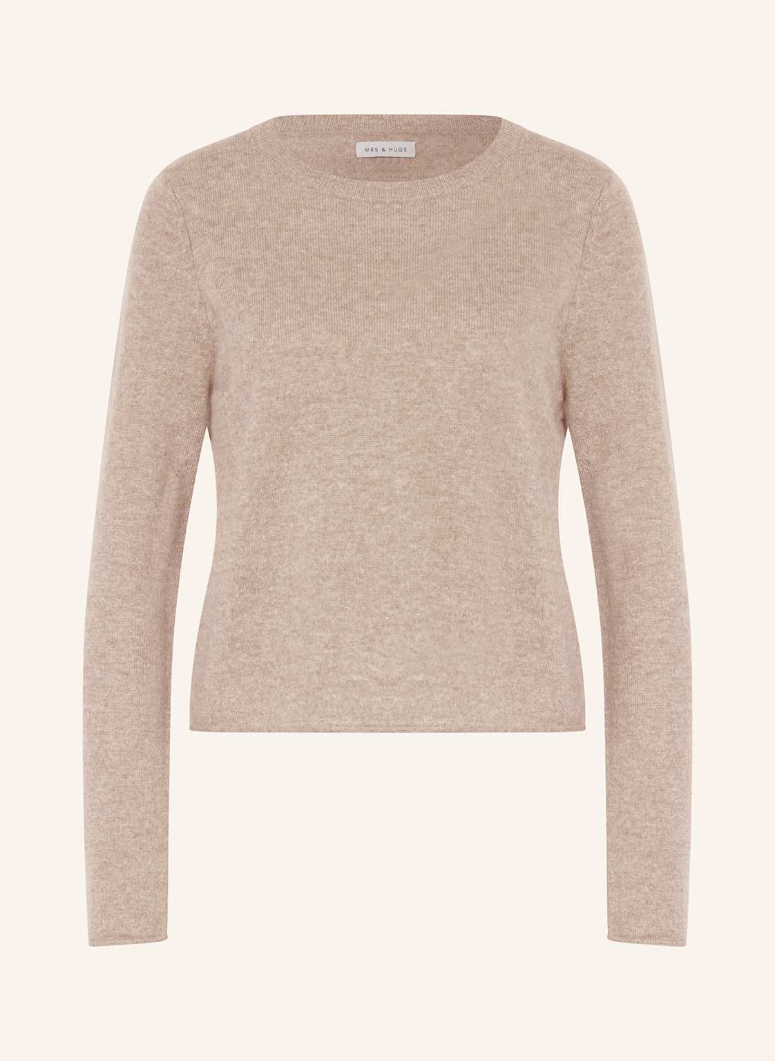 Mrs & Hugs Cashmere-Pullover beige von Mrs & HUGS