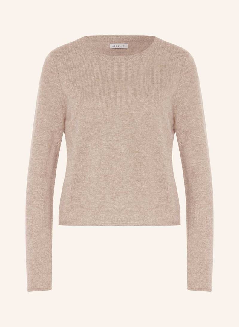 Mrs & Hugs Cashmere-Pullover beige von Mrs & HUGS