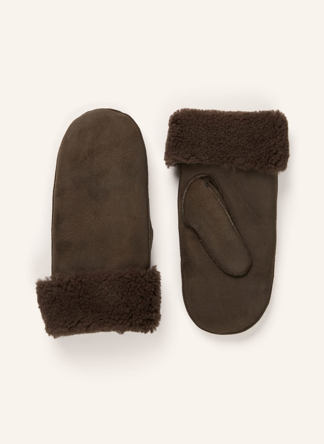 Mrs & Hugs Fäustlinge braun von Mrs & HUGS