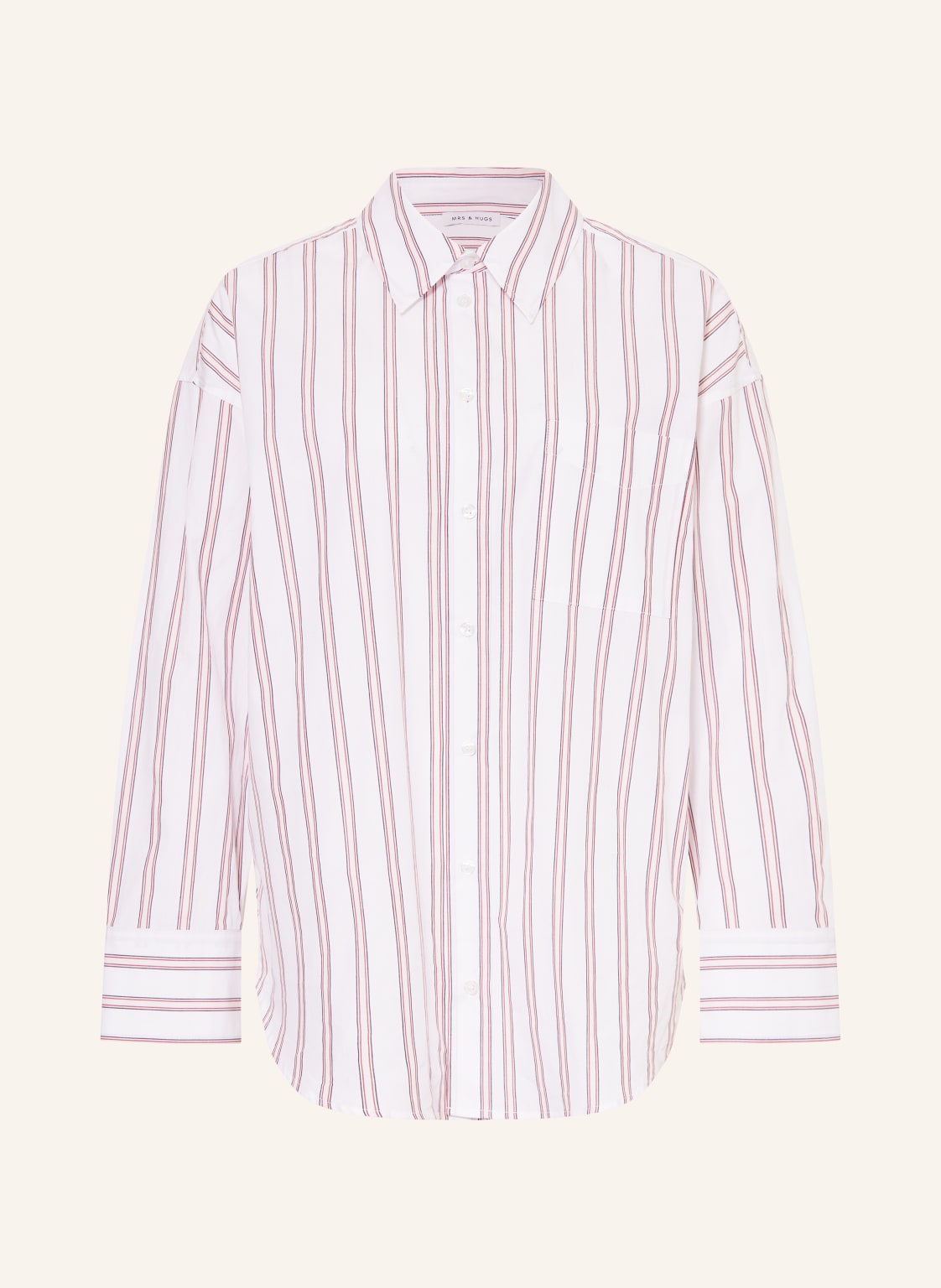 Mrs & Hugs Hemdbluse pink von Mrs & HUGS