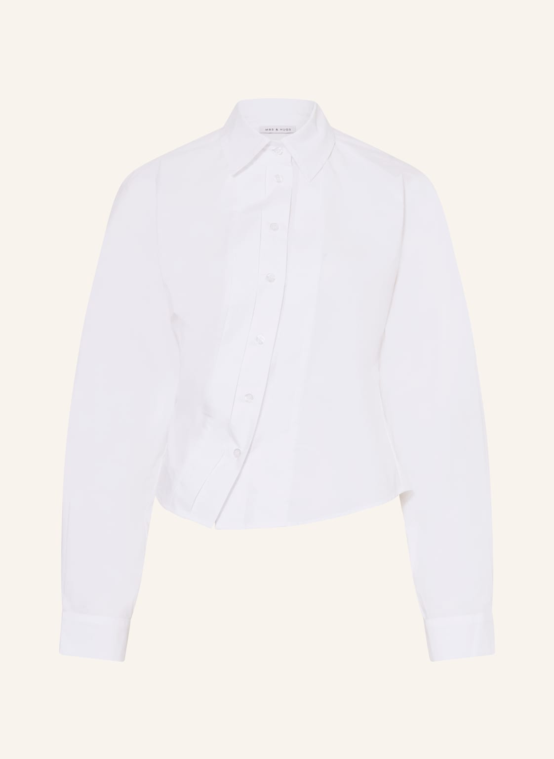 Mrs & Hugs Hemdbluse weiss von Mrs & HUGS