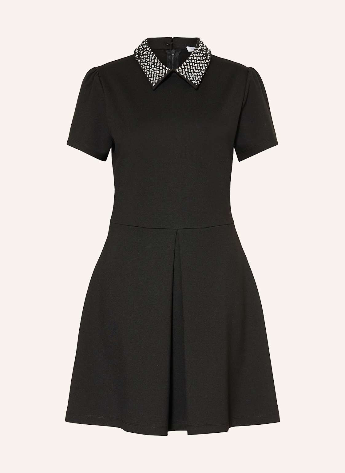 Mrs & Hugs Jerseykleid Mit Schmucksteinen schwarz von Mrs & HUGS