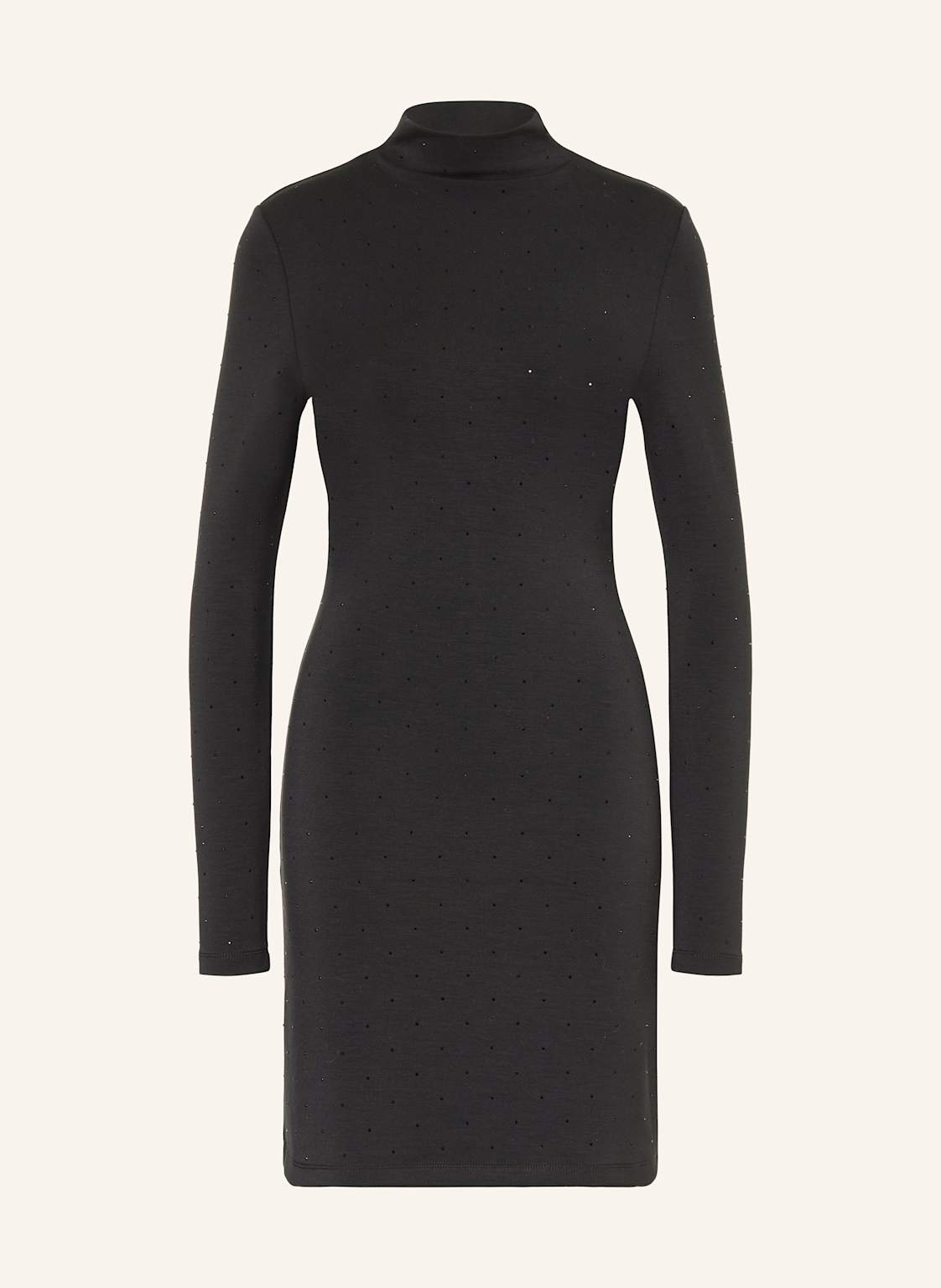 Mrs & Hugs Jerseykleid Mit Schmucksteinen schwarz von Mrs & HUGS