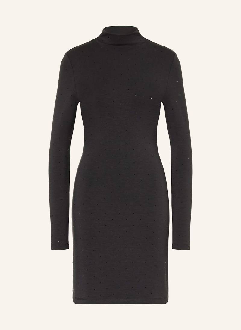 Mrs & Hugs Jerseykleid Mit Schmucksteinen schwarz von Mrs & HUGS