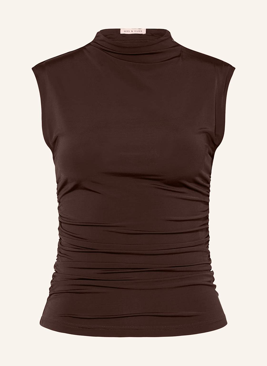 Mrs & Hugs Jerseytop braun von Mrs & HUGS