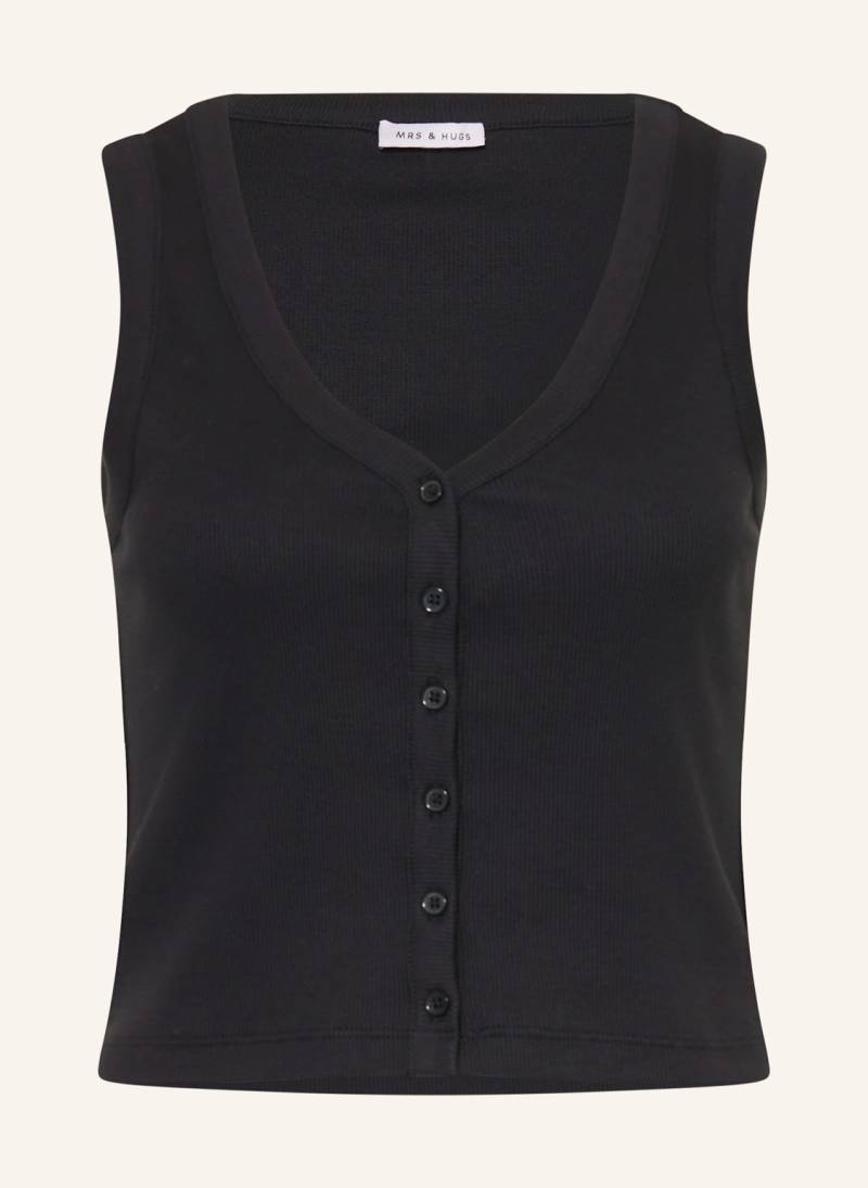 Mrs & Hugs Jerseytop schwarz von Mrs & HUGS