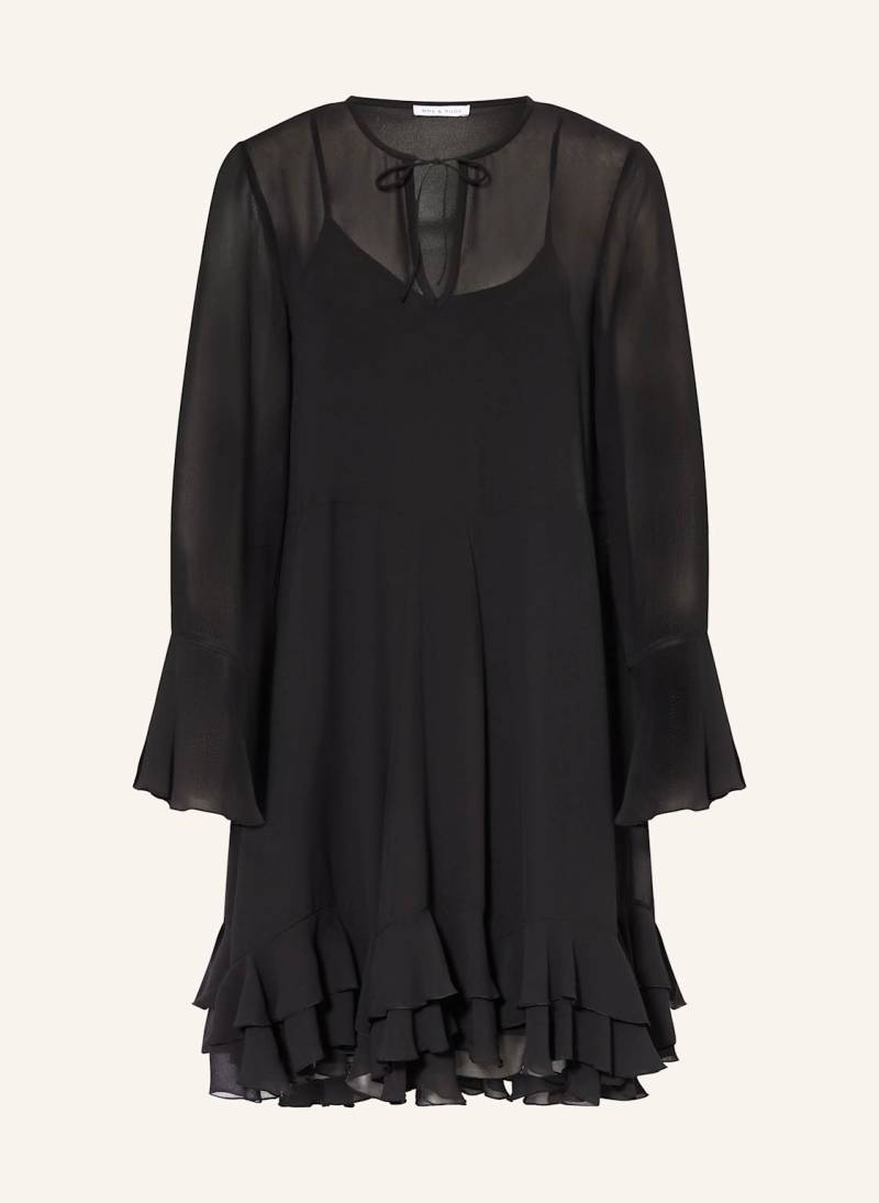 Mrs & Hugs Kleid Mit Volants schwarz von Mrs & HUGS