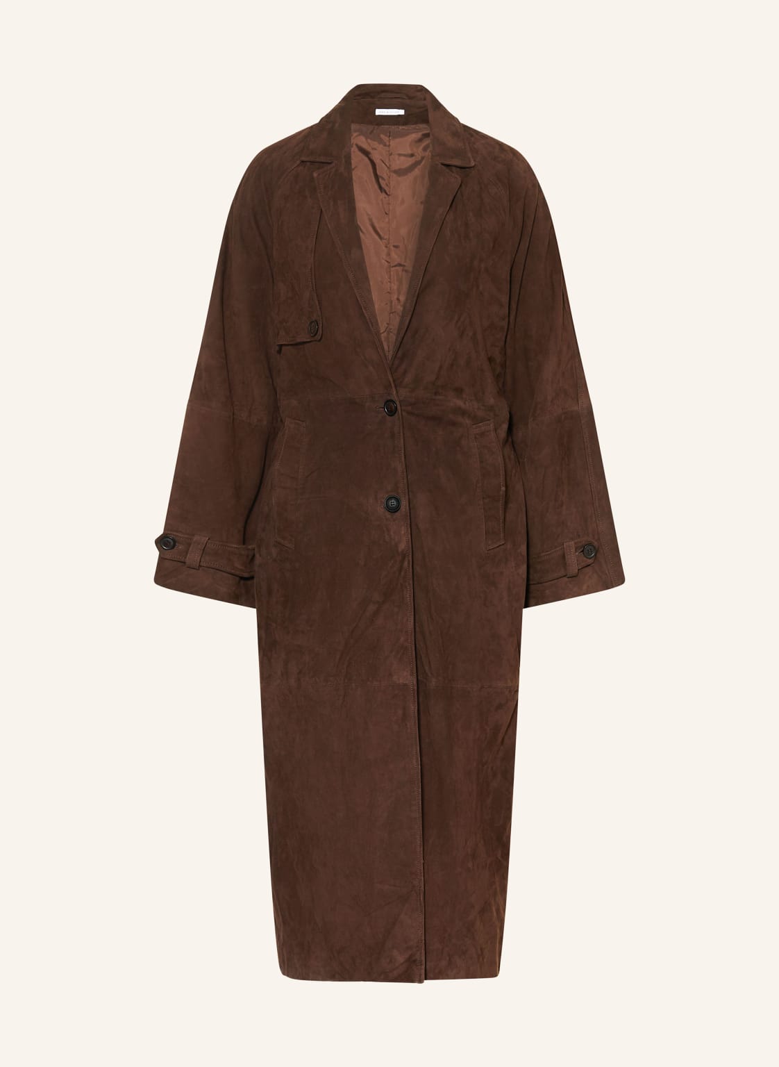 Mrs & Hugs Ledermantel braun von Mrs & HUGS