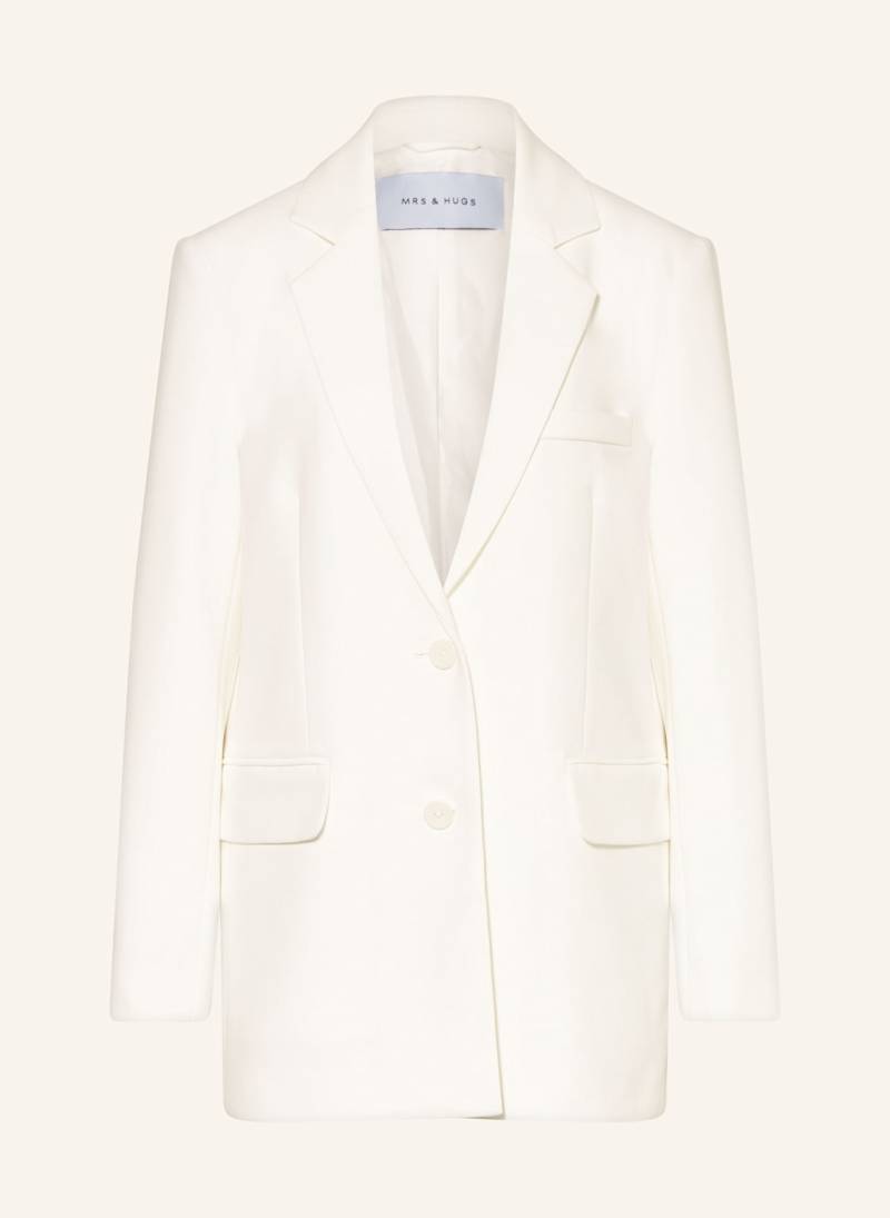 Mrs & Hugs Longblazer weiss von Mrs & HUGS