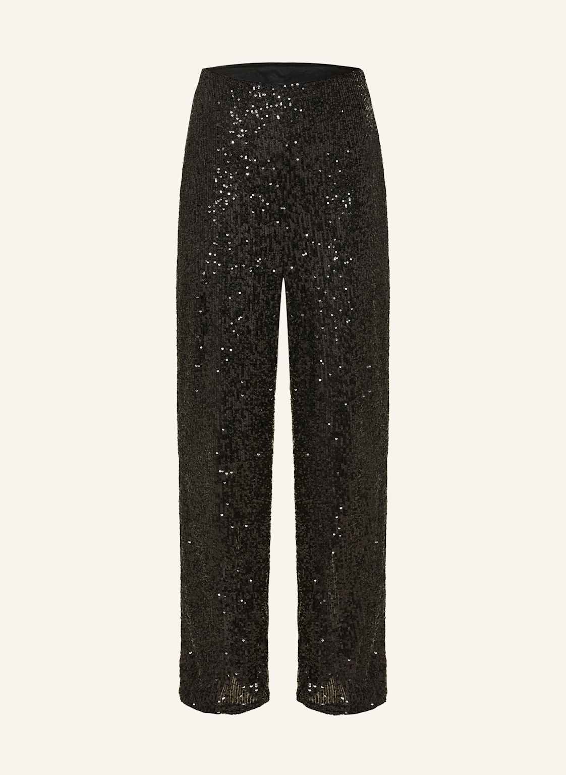 Mrs & Hugs Marlenehose Mit Pailletten schwarz von Mrs & HUGS