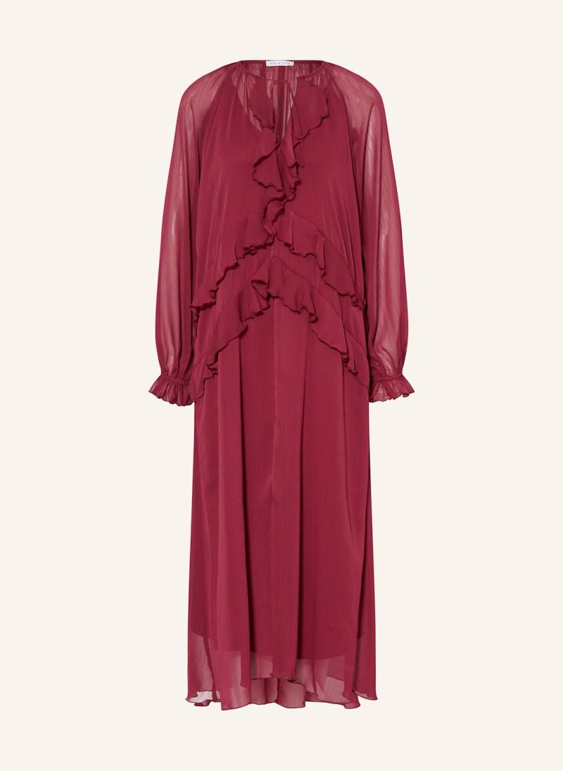 Mrs & Hugs Musselinkleid Mit Volants rot von Mrs & HUGS