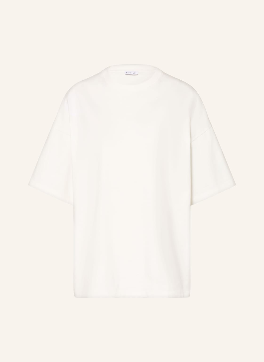 Mrs & Hugs Oversized-Shirt weiss von Mrs & HUGS
