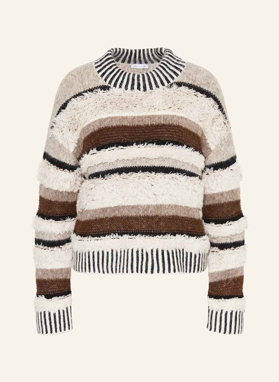 Mrs & Hugs Pullover Mit Alpaka braun von Mrs & HUGS