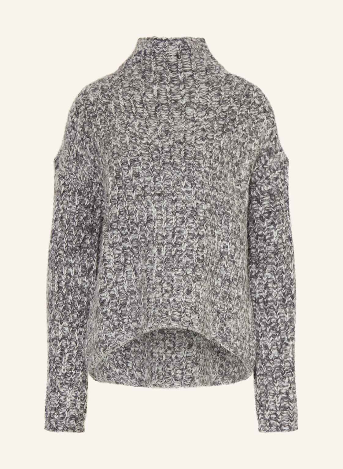 Mrs & Hugs Pullover Mit Alpaka grau Mrs & Hugs Pullover Mit Alpaka grau von Mrs & HUGS