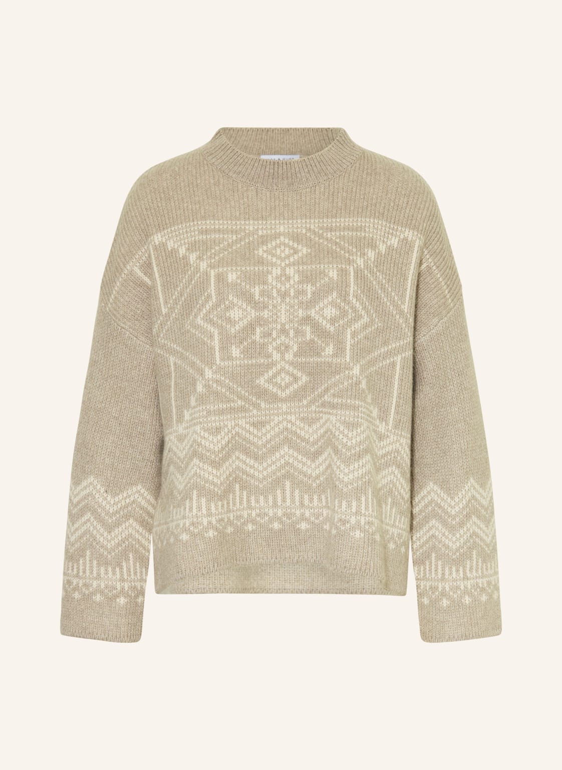 Mrs & Hugs Pullover Mit Cashmere beige von Mrs & HUGS