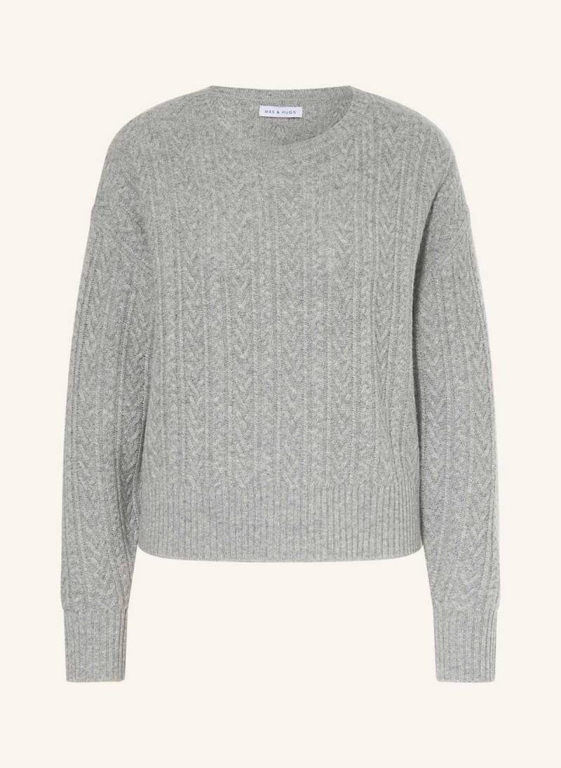 Mrs & Hugs Pullover Mit Cashmere grau von Mrs & HUGS