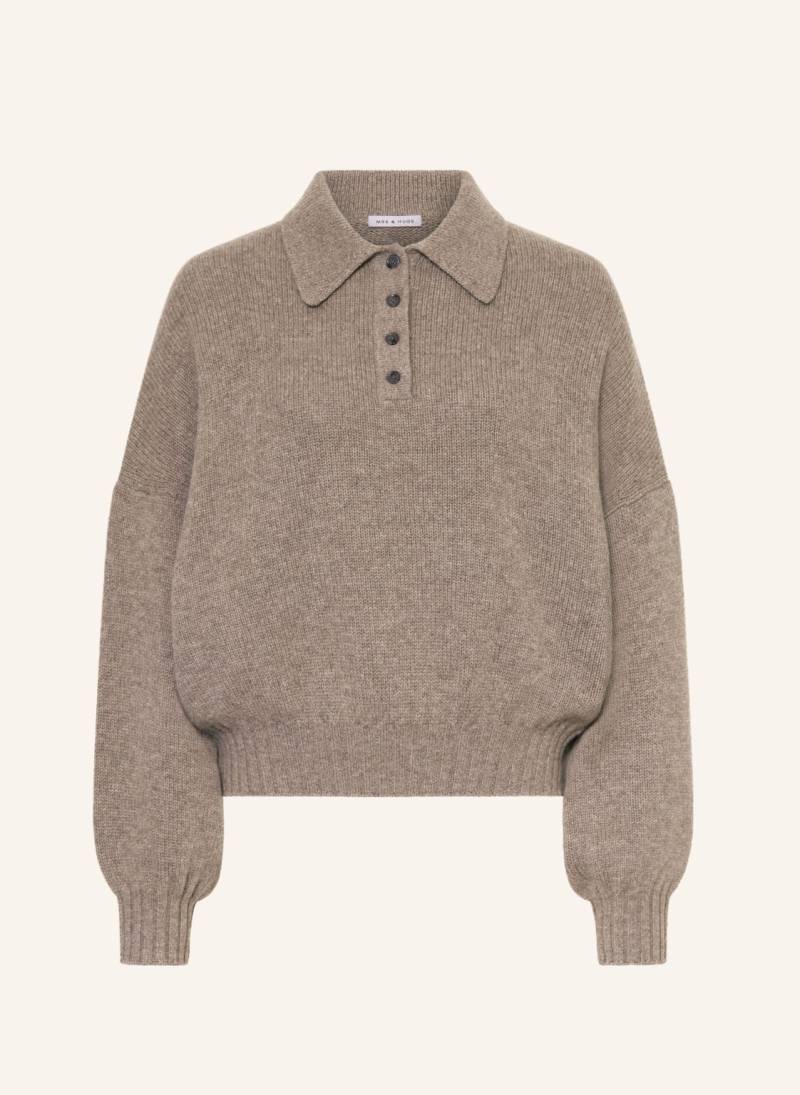 Mrs & Hugs Pullover beige von Mrs & HUGS