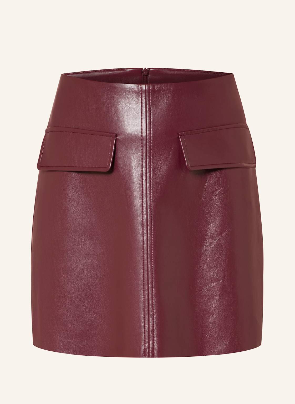 Mrs & Hugs Rock In Lederoptik rot von Mrs & HUGS