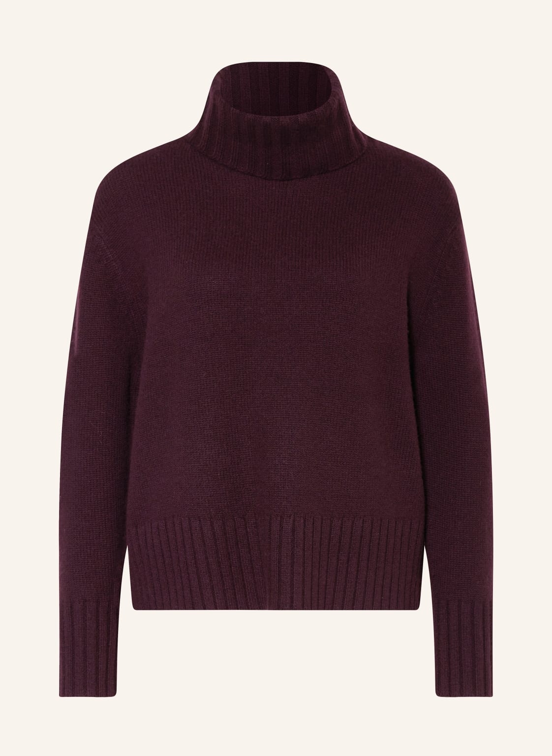 Mrs & Hugs Rollkragenpullover Mit Cashmere rot von Mrs & HUGS