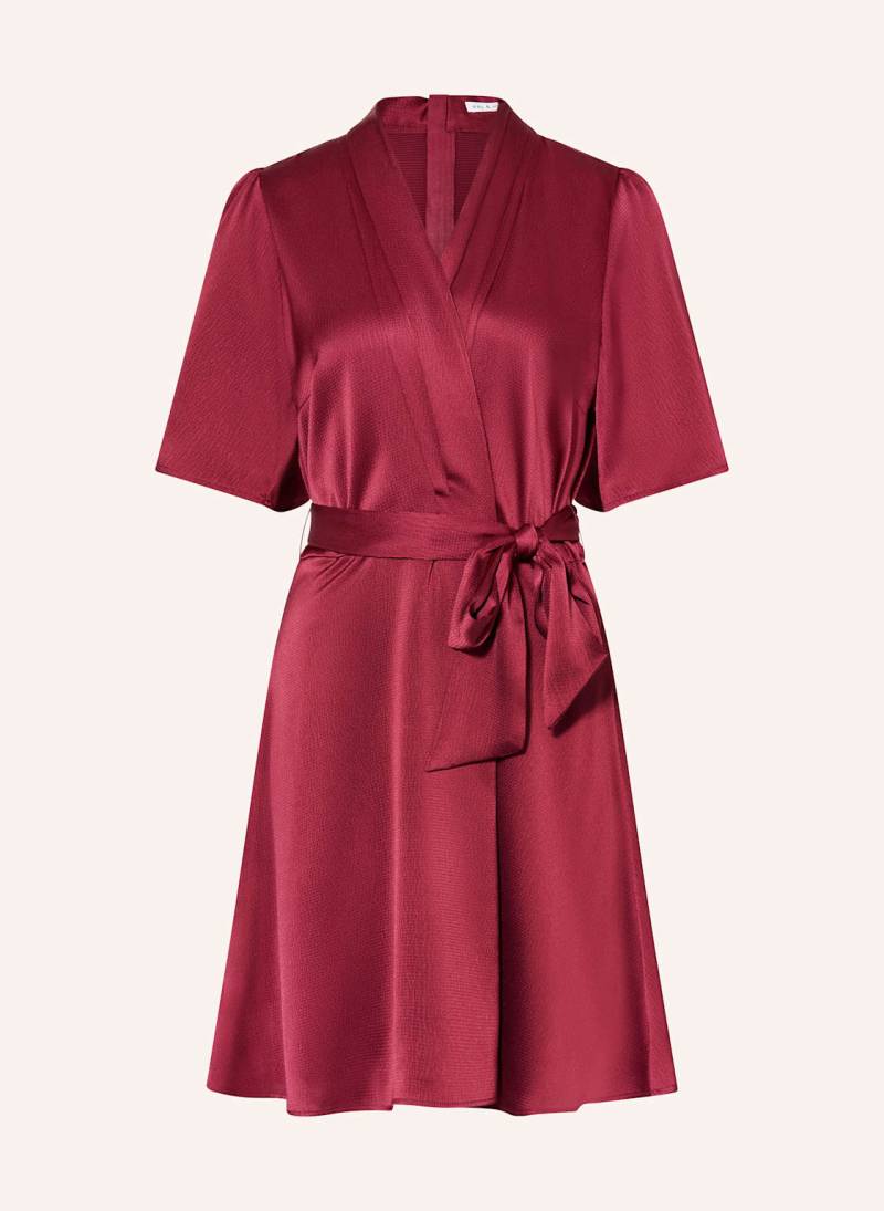 Mrs & Hugs Satinkleid In Wickeloptik rot von Mrs & HUGS