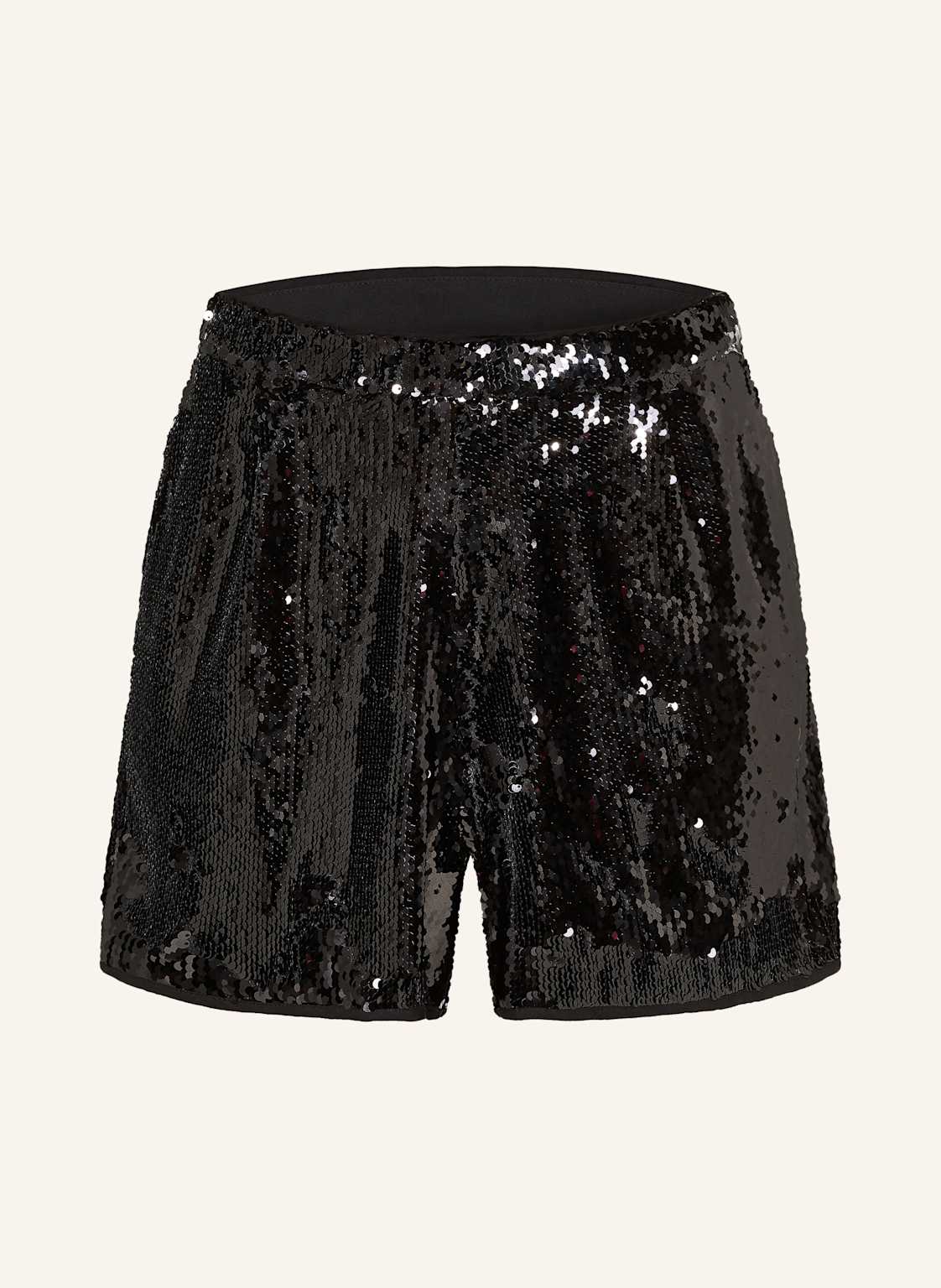 Mrs & Hugs Shorts Mit Pailletten schwarz von Mrs & HUGS